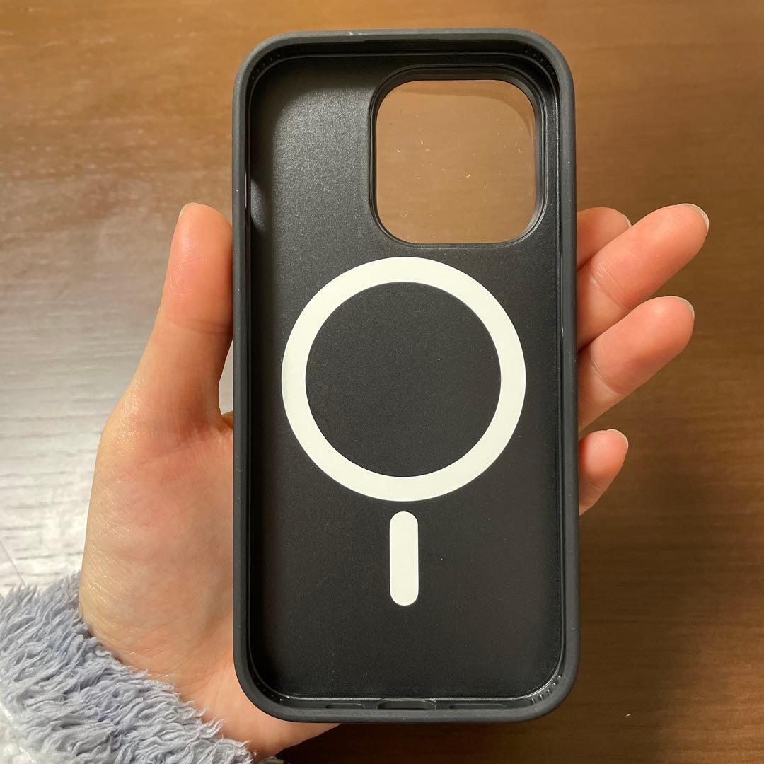 スマホケース iPhone 14 Proケース MagSafeに対応 黒