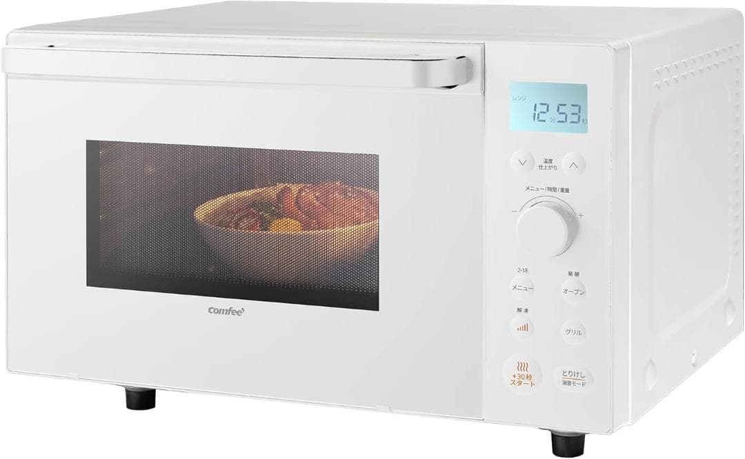 コンフィー　COMFEE オーブンレンジ 18L CF-EA181 ホワイト
