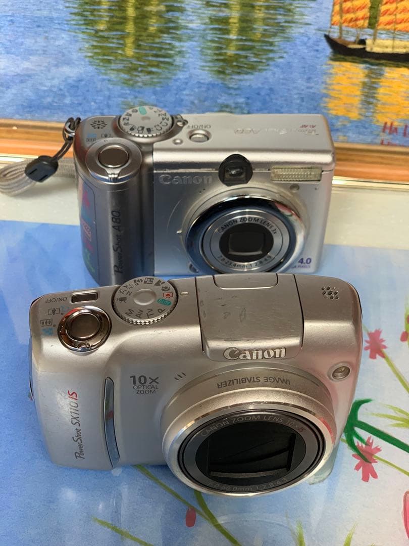 Canon PowerShot A80/SX100 IS シルバー 10倍ズーム