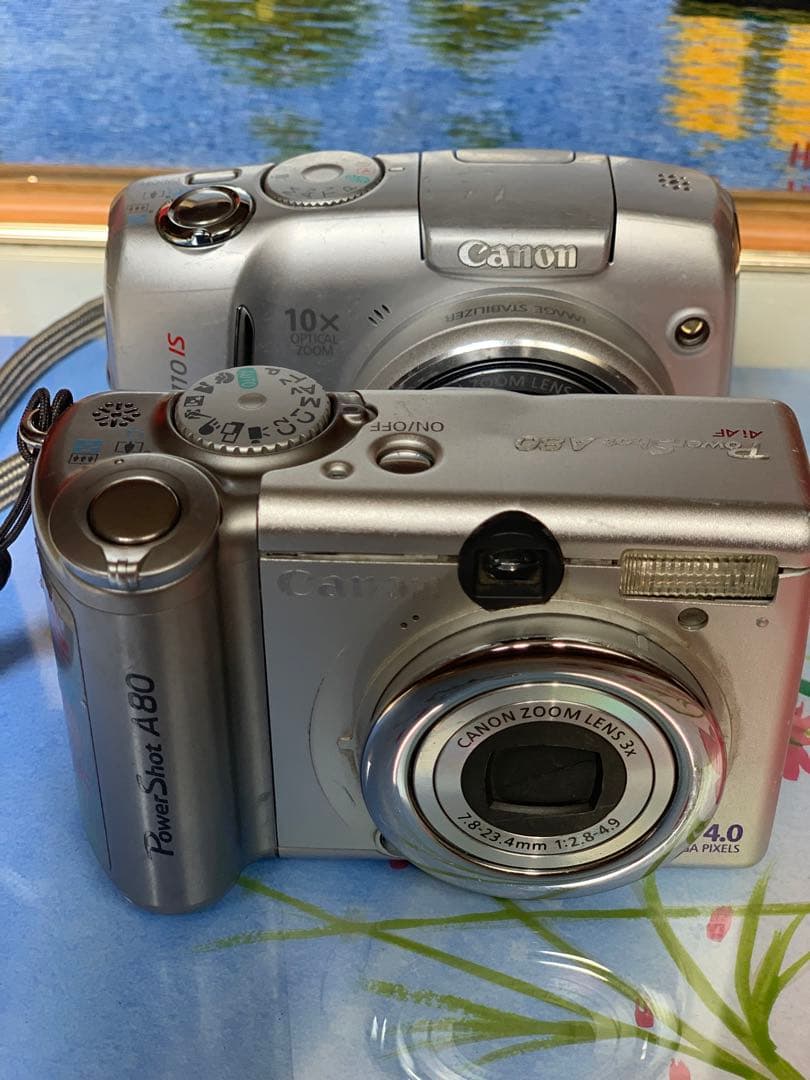 Canon PowerShot A80/SX100 IS シルバー 10倍ズーム