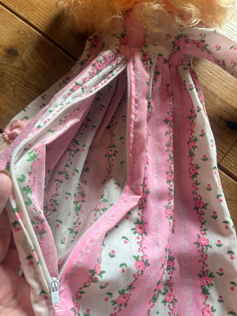 キャンディキャンディ レトロ　人形 パジャマ入れ