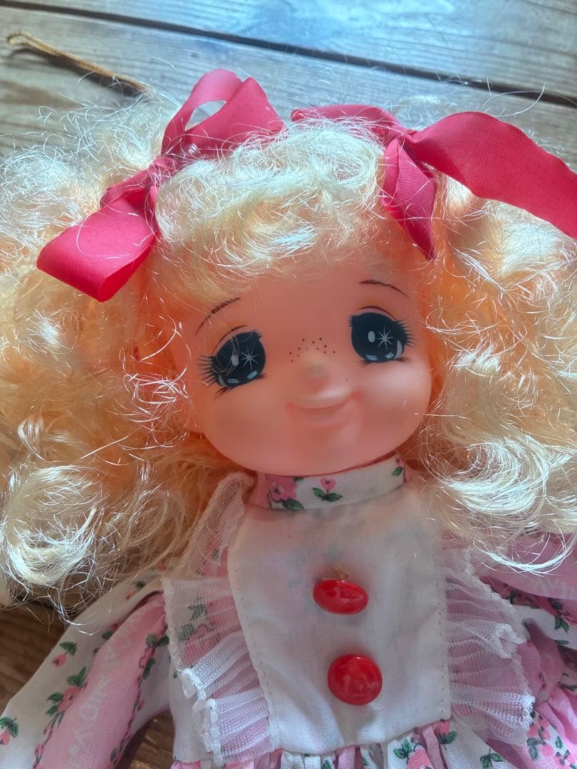 キャンディキャンディ レトロ　人形 パジャマ入れ