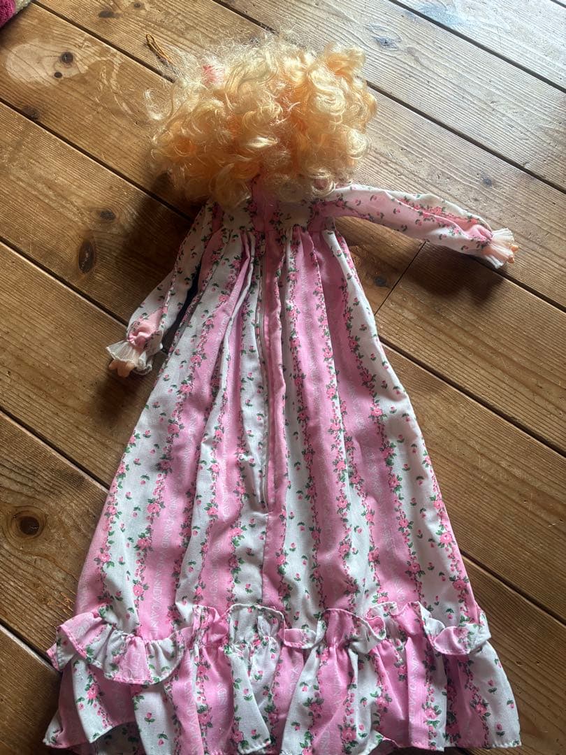 キャンディキャンディ レトロ　人形 パジャマ入れ