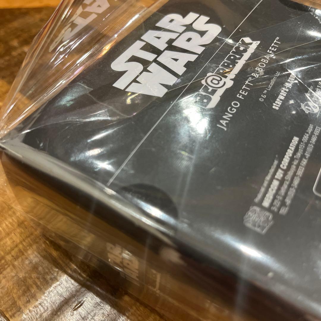 ベアブリック　スターウォーズ　ジャンゴ フェット & ボバ フェット　完売品