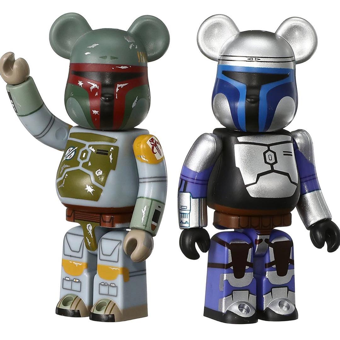 ベアブリック　スターウォーズ　ジャンゴ フェット & ボバ フェット　完売品
