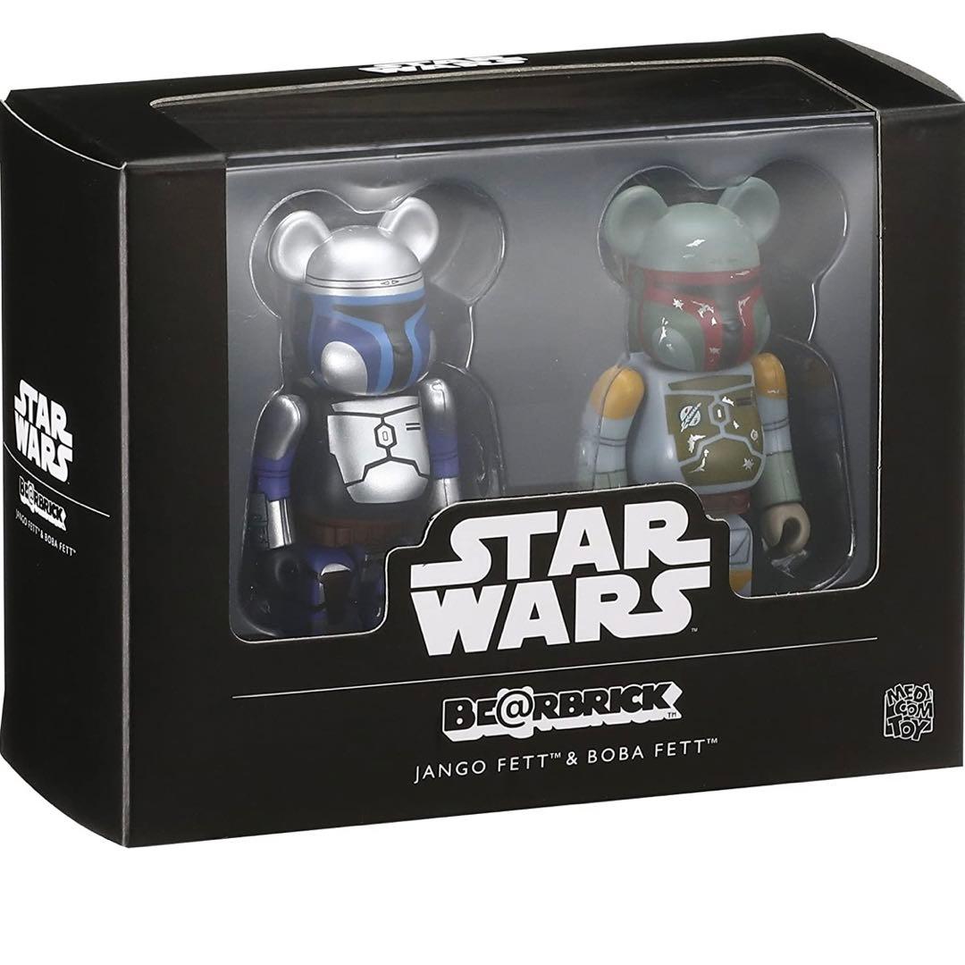 ベアブリック　スターウォーズ　ジャンゴ フェット & ボバ フェット　完売品