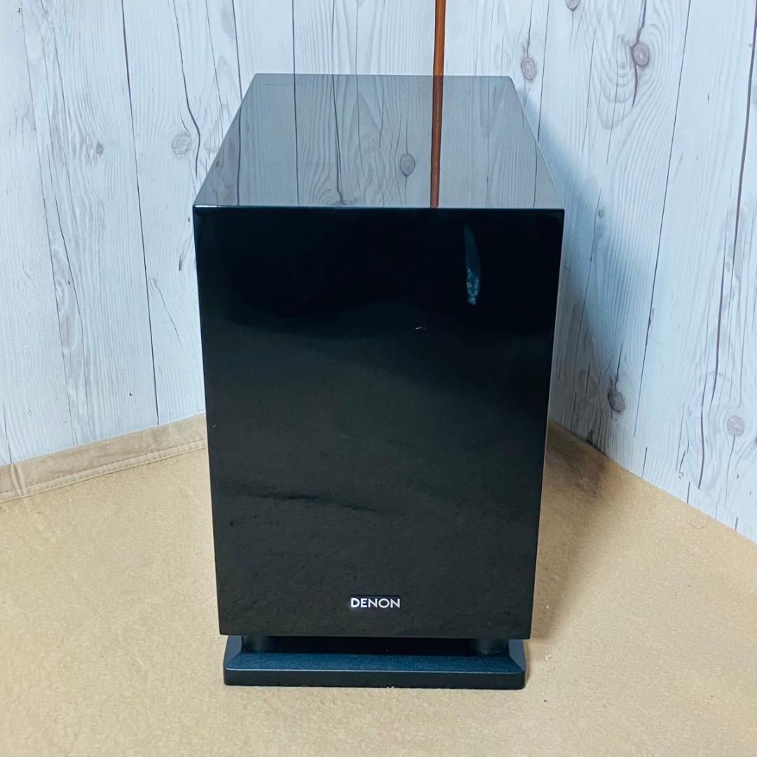 【動作品】DENON サブウーファー DSW-300SG ブラック 音響機器