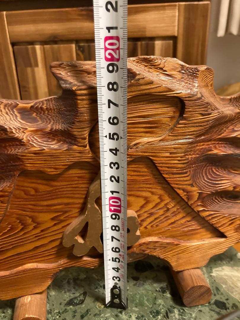 希少　オブジェ　和　木製置物