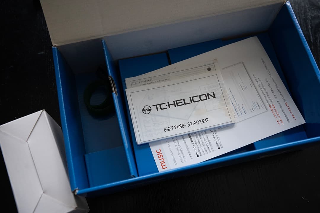 箱あり TC Helicon play Acoustic エフェクターボード