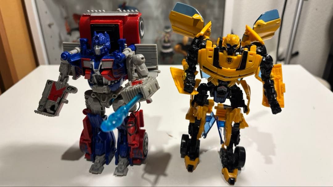 トランスフォーマー フィギュア5種セット バンブルビー、他3種変形可能