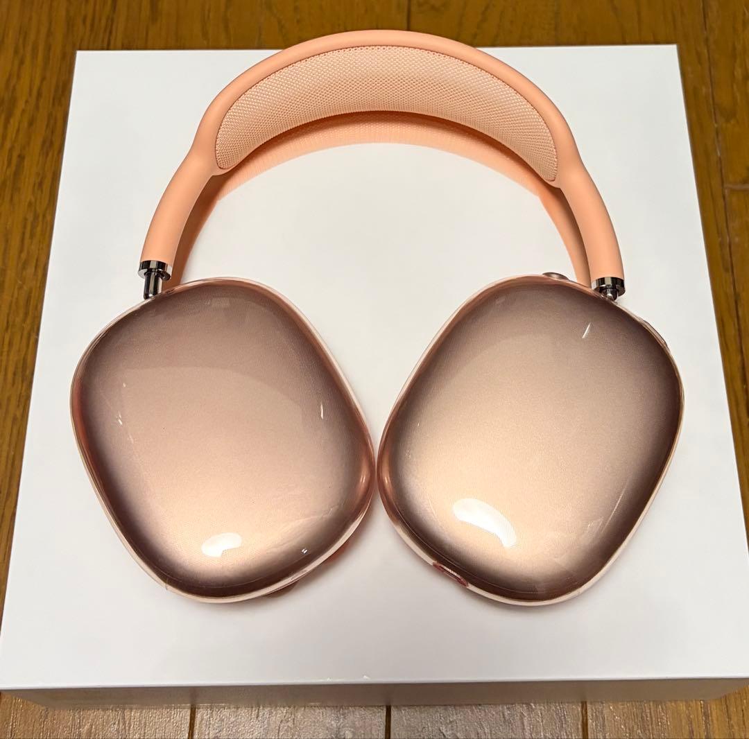 超美品AirPods Max第2世代オレンジAppleCare+2027/7月迄