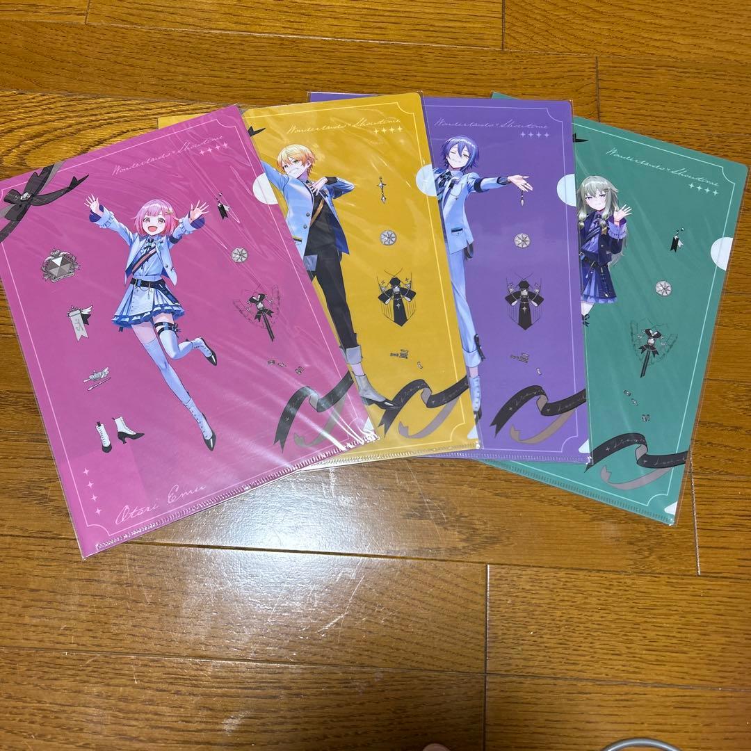 プロセカ　クリアファイル　ワンダショまとめ売り(16枚)