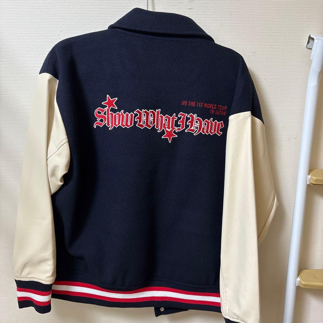 ネイビークリーム スタジャン Show What You Have Mサイズ