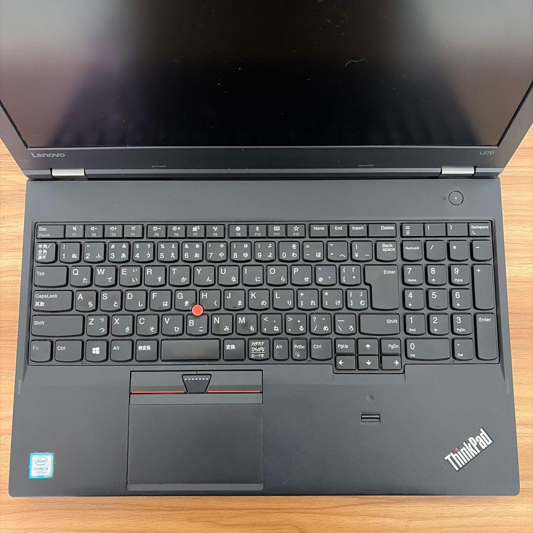 Lenovo ThinkPad L570ノートPC 本体①新品SSD