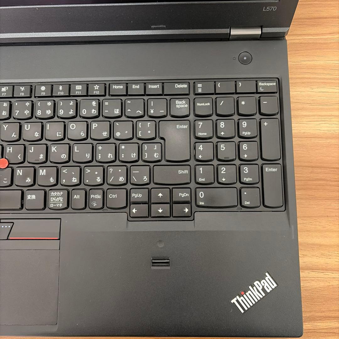 Lenovo ThinkPad L570ノートPC 本体①新品SSD