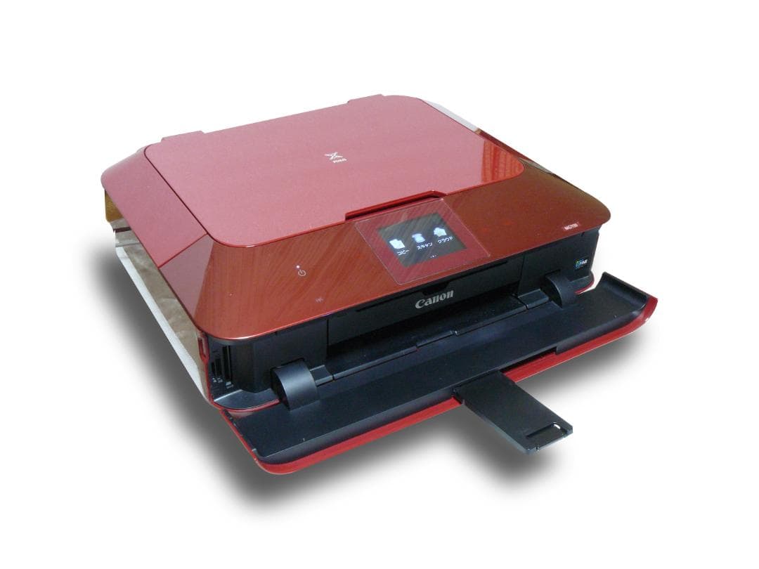 【印刷OK　完動品】canon　MG7130　ワインレッド