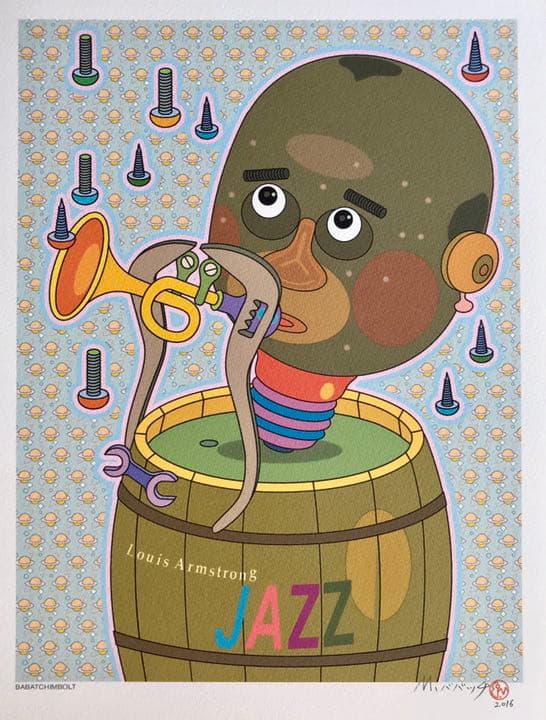 版画/ババチンボルト JAZZ