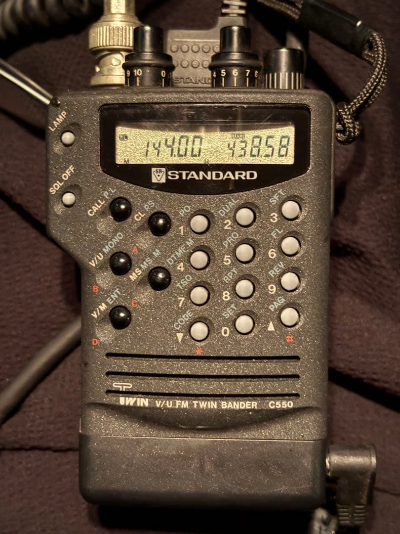 STANDARD C550 無線機セット スタンダード