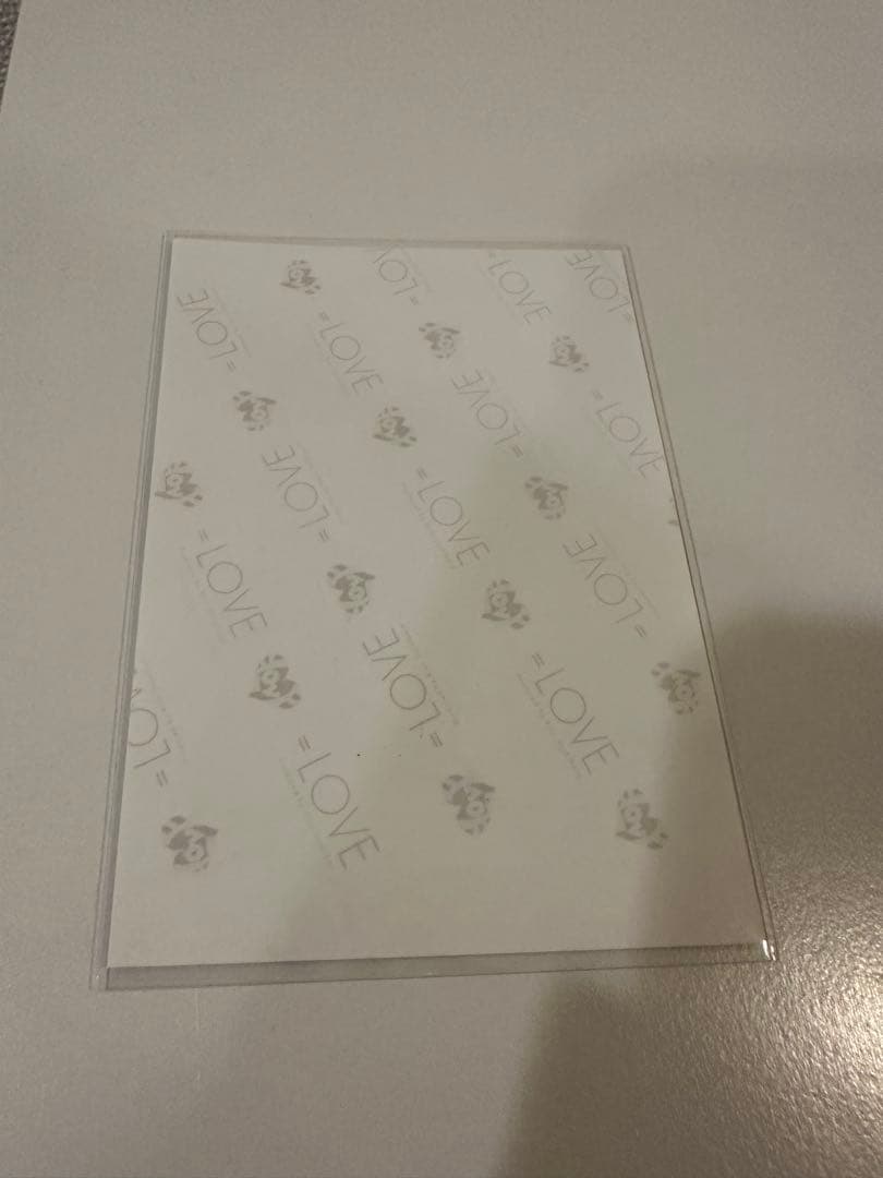 ＝LOVE 瀧脇笙古 ラブソングに襲われる ジャケ写 生写真 直筆 ヨリ