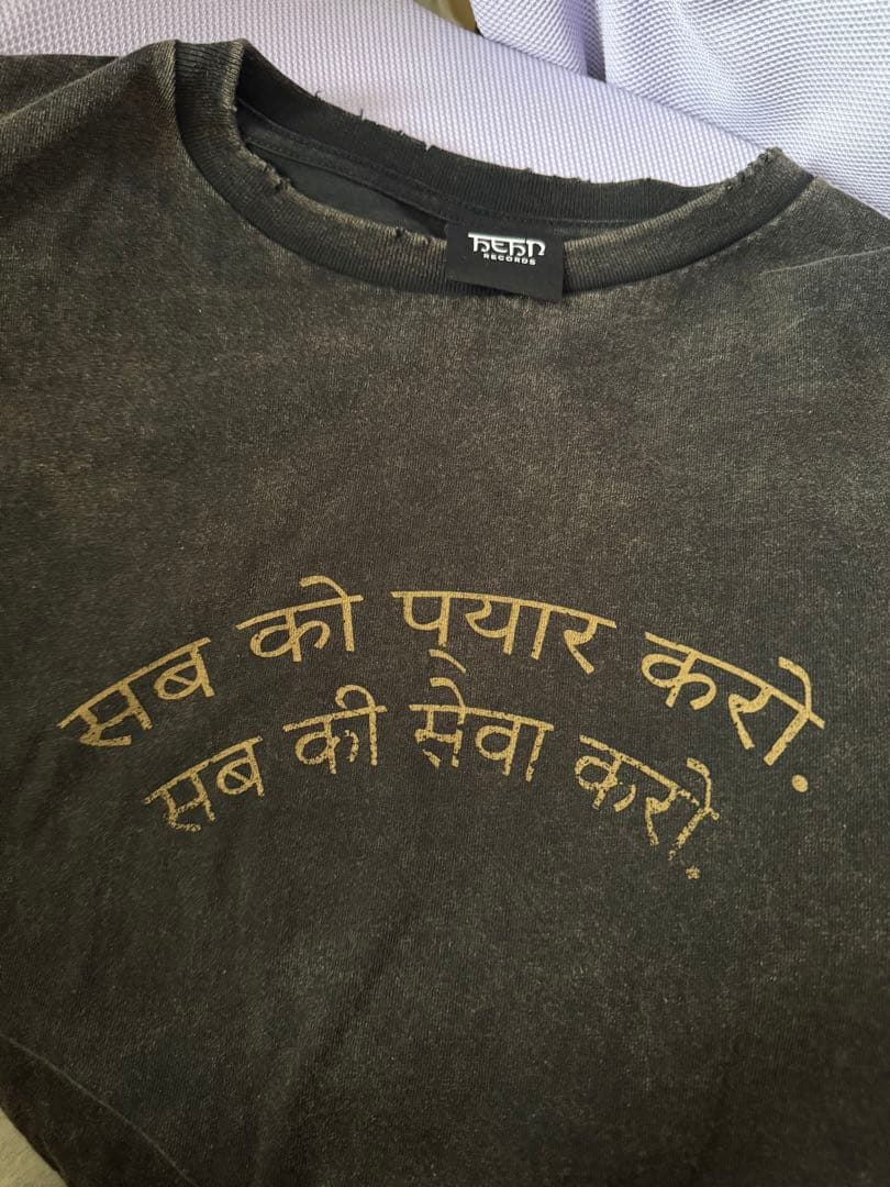 藤井風 LAAT ツアーグッズ LoveAllServe All ダメージロンT