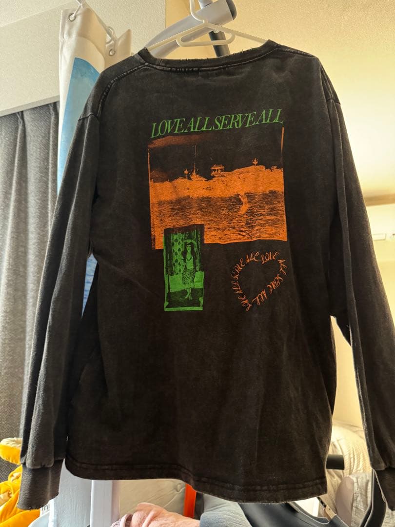 藤井風 LAAT ツアーグッズ LoveAllServe All ダメージロンT