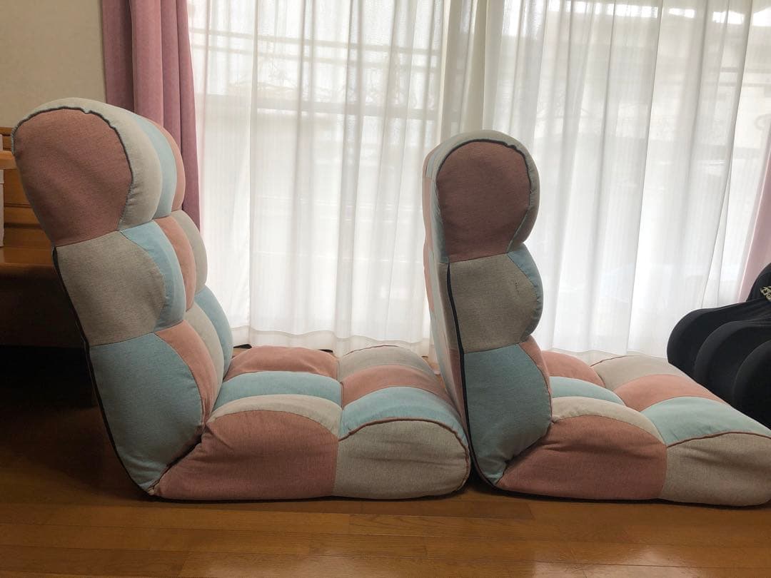 値下げ　Sofa zaisu pigletソファ座椅子　FEMI 　2個セット