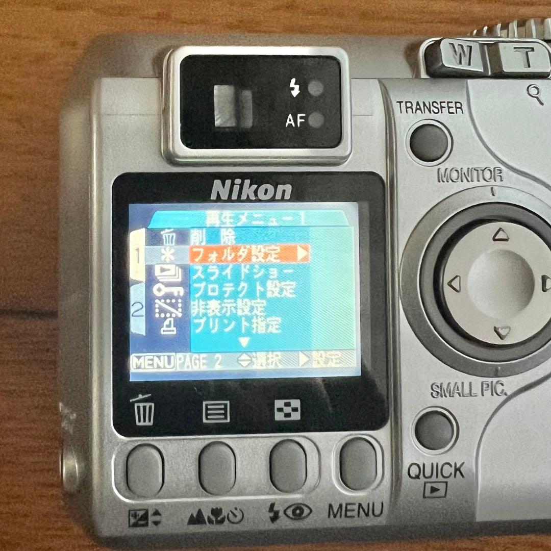 ニコン COOLPIX 4300 オールドデジカメ 動作確認済み 箱付き