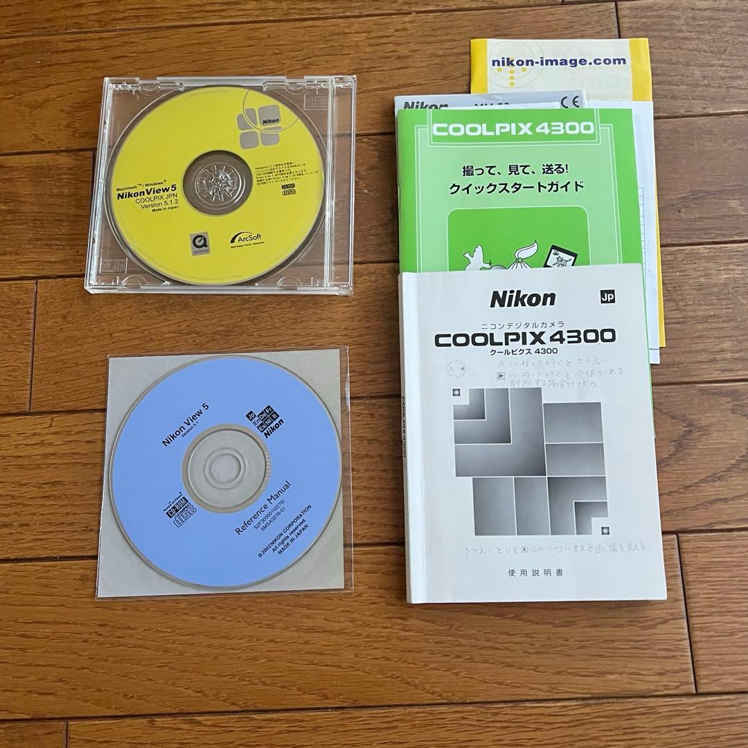 ニコン COOLPIX 4300 オールドデジカメ 動作確認済み 箱付き