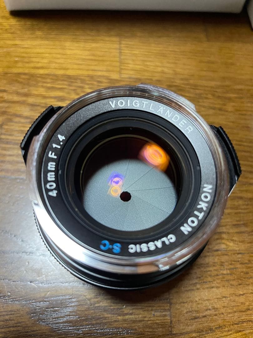 NOKTON Classic 40mm F1.4 SC VM 純正レンズフード付