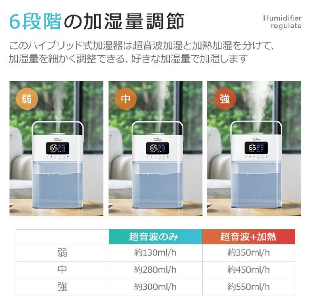 新品未開封Joyhouse ハイブリッド式 超音波加湿器 J07 大容量7L