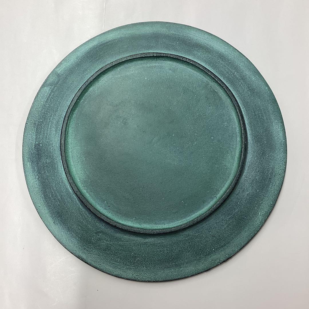 銅(？) 馬のプレート　(飾り皿) ［匿名便］