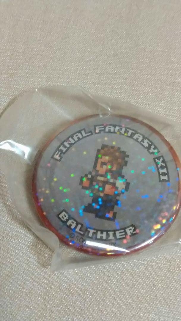 ファイナルファンタジー レコードキーパー』バルフレア ホログラム 缶バッジ