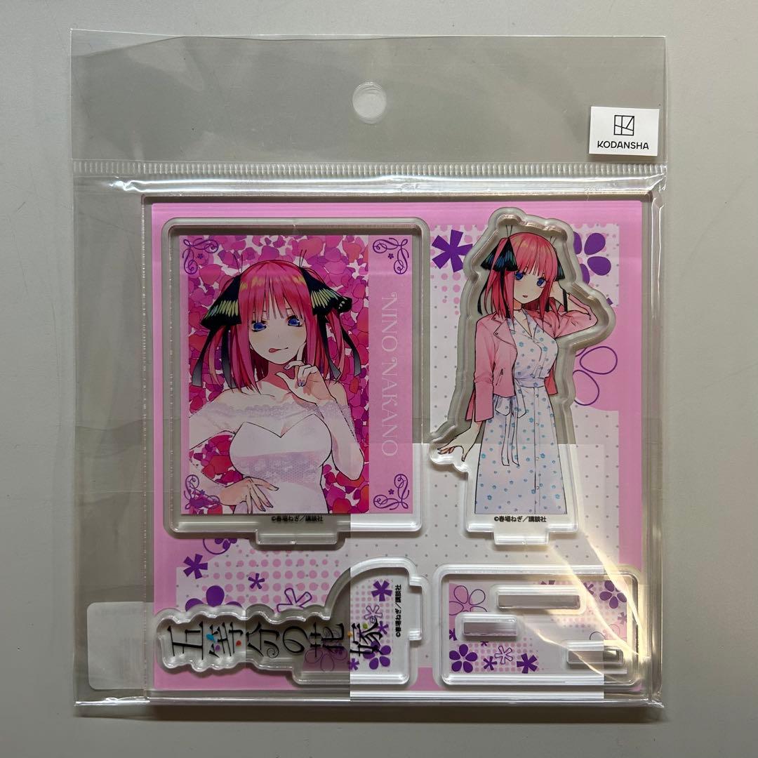 k*z様 アクリルフィギュアプレート 五等分の花嫁　TSUTAYA限定特典 アク
