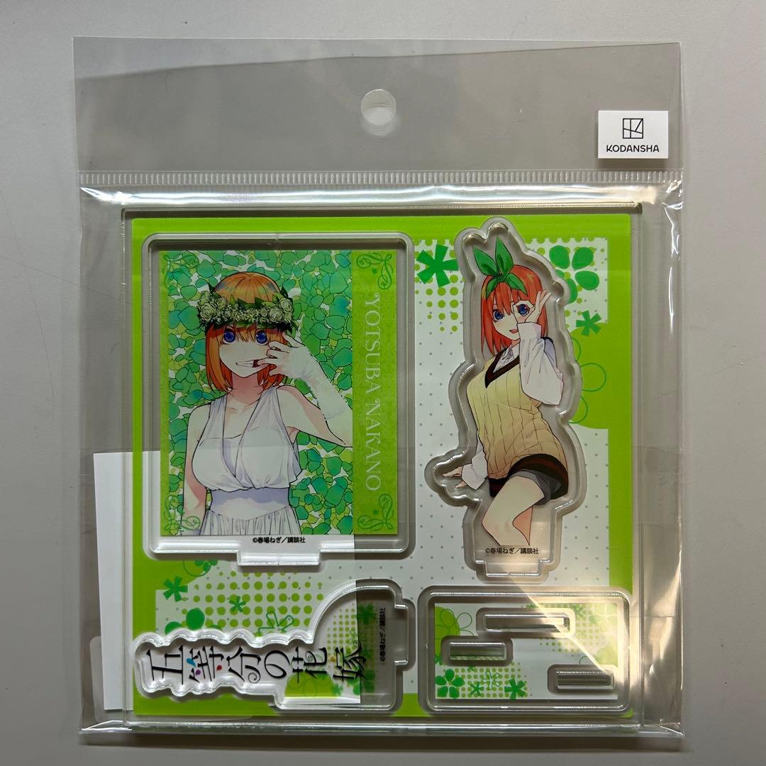 k*z様 アクリルフィギュアプレート 五等分の花嫁　TSUTAYA限定特典 アク