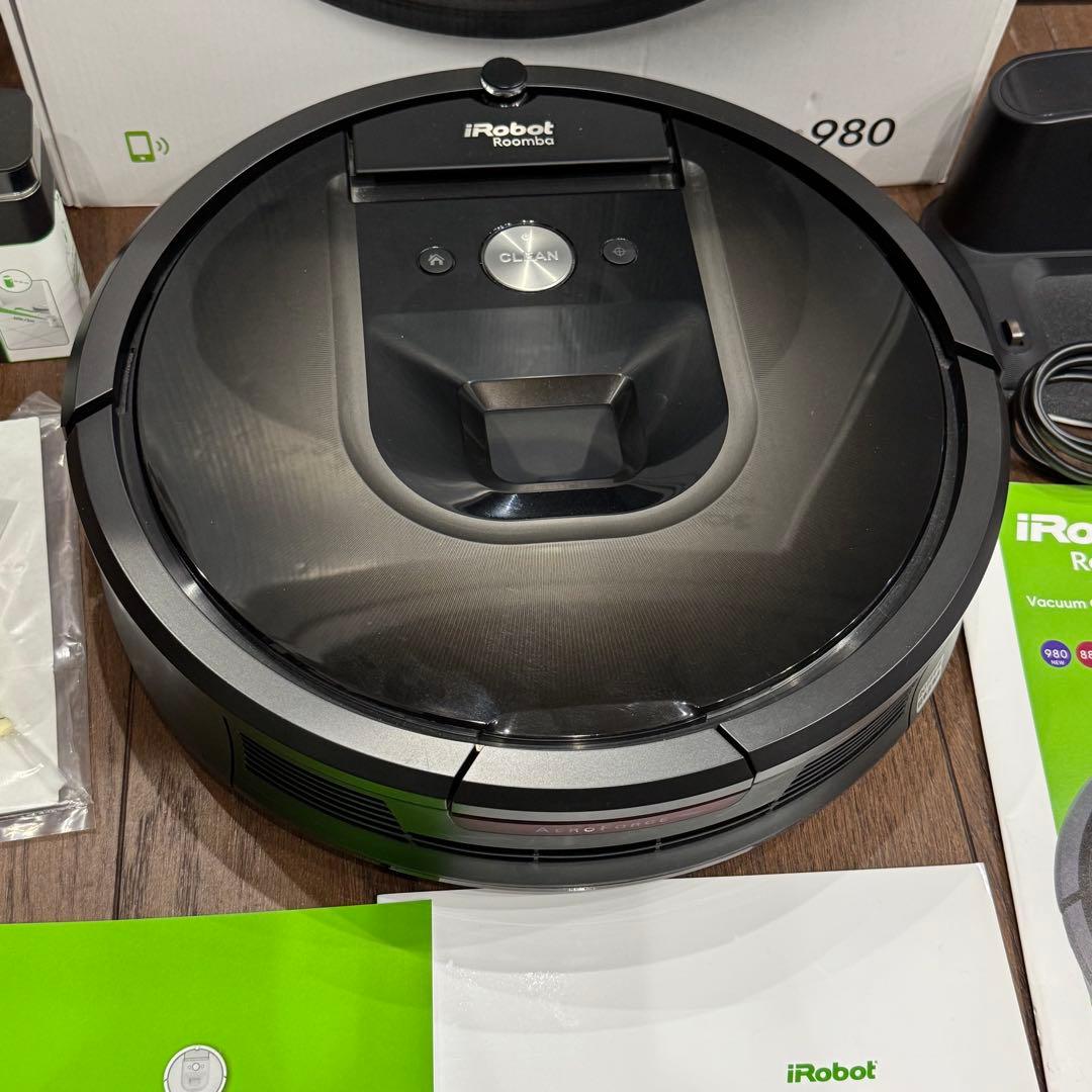 IROBOT ルンバ980 要バッテリー交換（ジャンク扱い） 箱、付属品付き