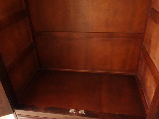 北海道民芸家具　洋服タンス　ワードロープ　再塗装済　USED