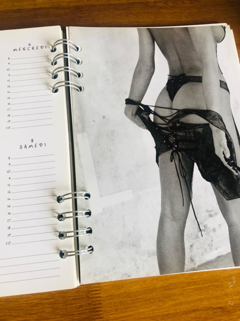 Aubade カレンダー 超レア 2005 ランジェリー コレクション