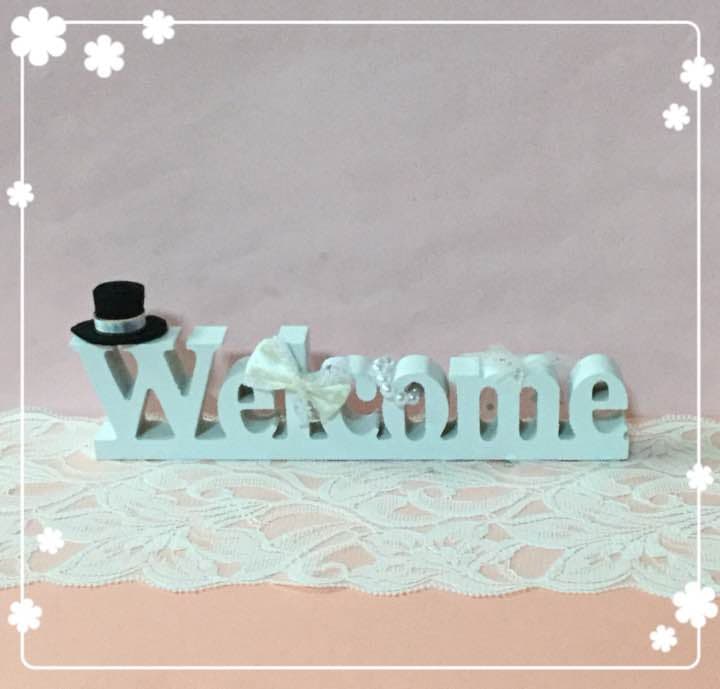 hickey様確認用♡ウエディングバージョン・イニシャルオブジェ