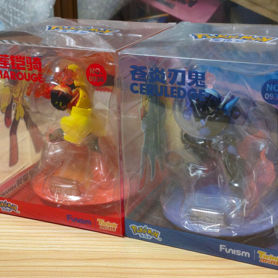 海外限定 グレンアルマ ソウブレイズ フィギュアセット funism ポケモン