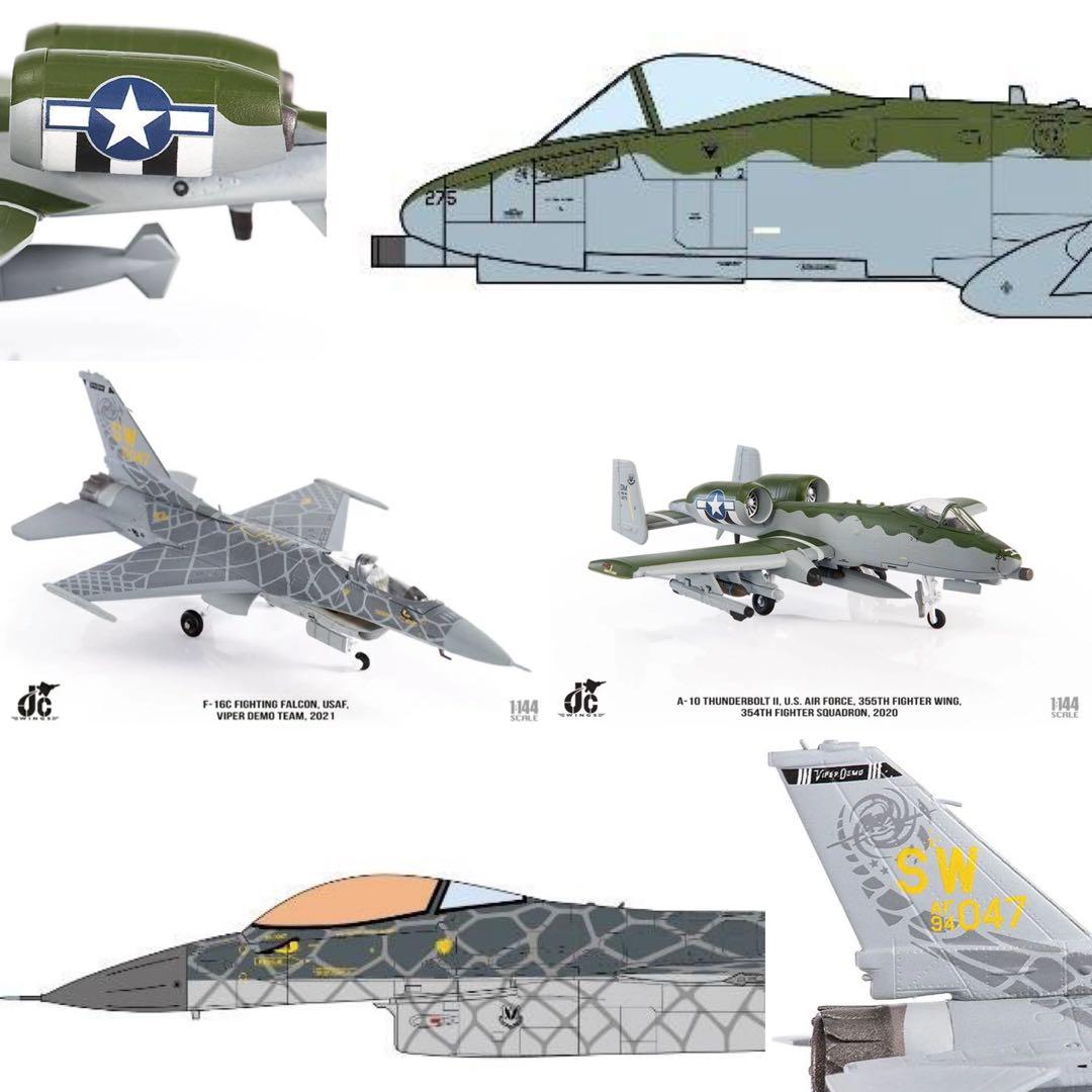 JCW A-10c F-16c 2個セット