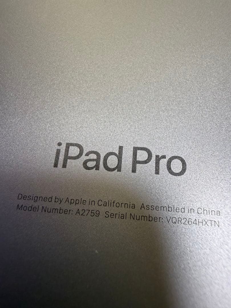 11インチiPad Pro(第4世代)WiーFi 256GB
