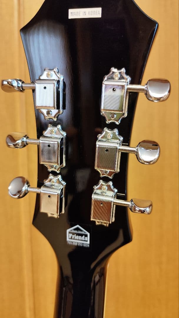 エピフォン カジノ VS 韓国Peerless製2006年　純正ハードケース付