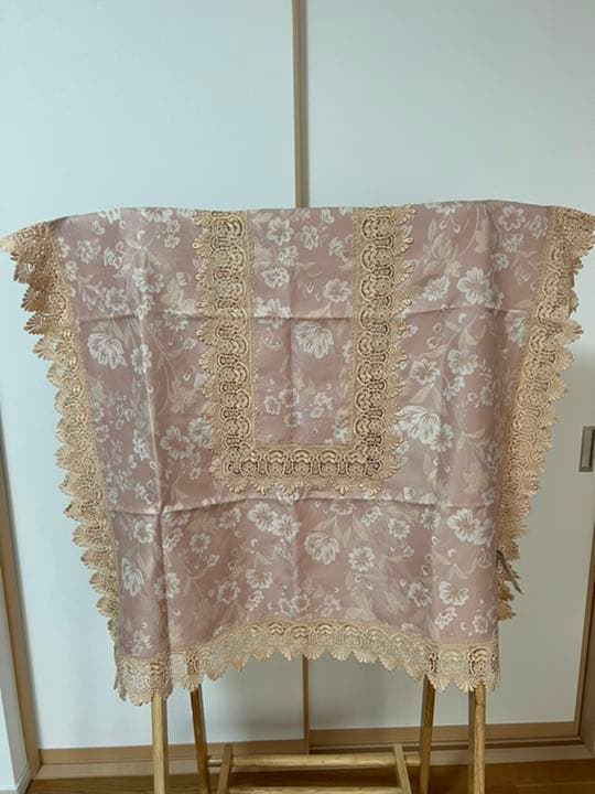 新品未使用　テーブルクロス　撥水加工　セルコン　レース　ギャラリー