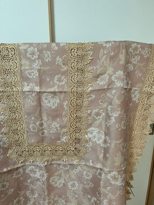 新品未使用　テーブルクロス　撥水加工　セルコン　レース　ギャラリー