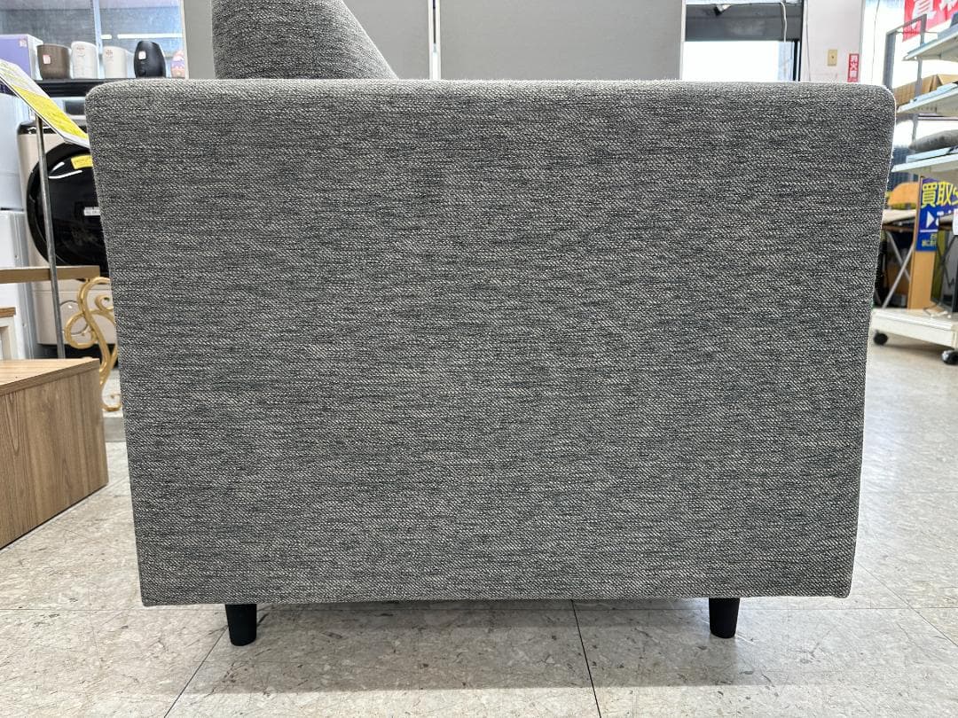 ニトリ　2人掛けソファ　グレー