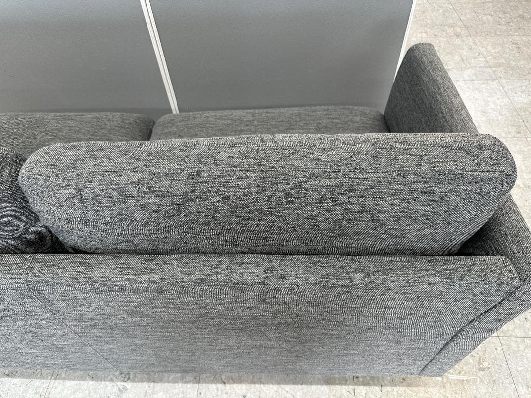 ニトリ　2人掛けソファ　グレー