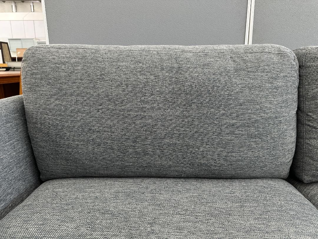 ニトリ　2人掛けソファ　グレー