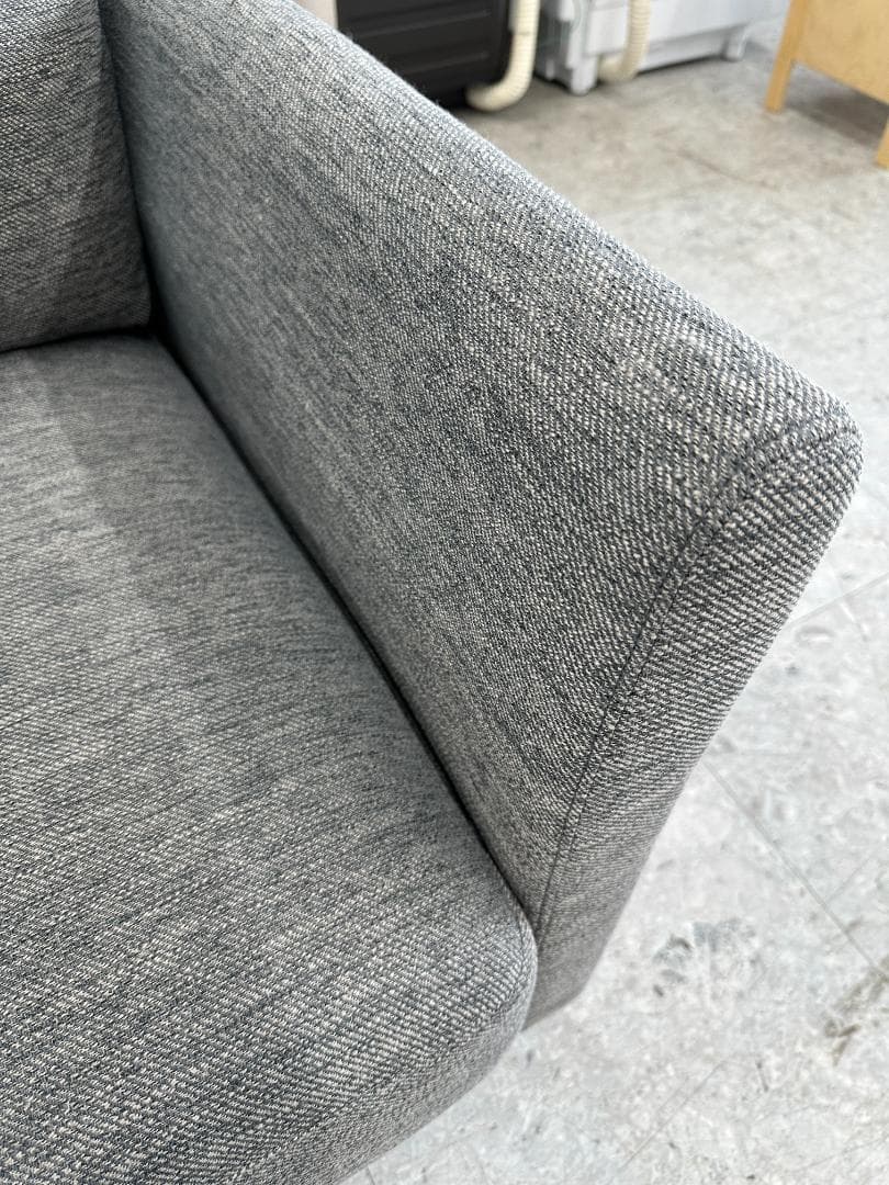 ニトリ　2人掛けソファ　グレー