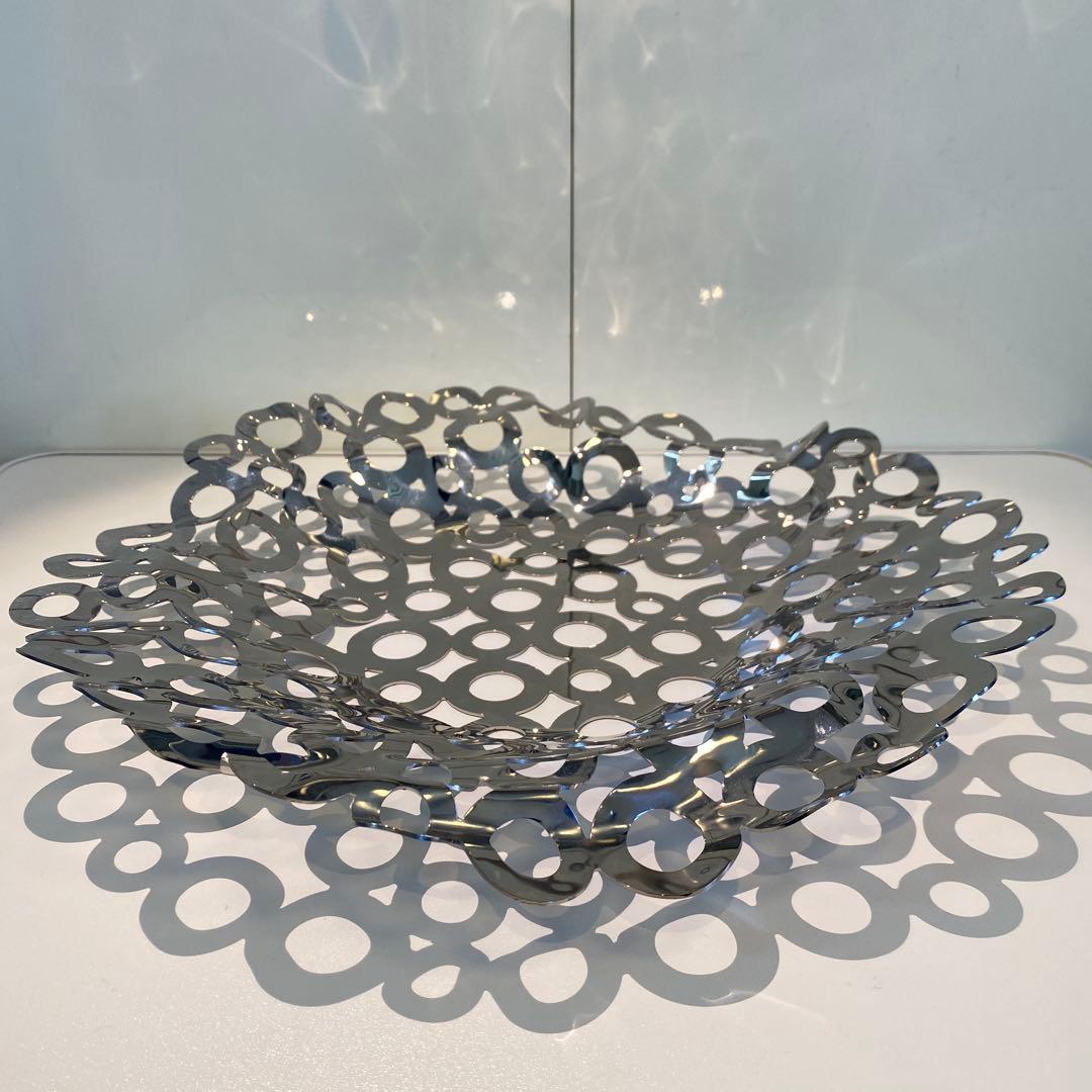 希少品フルーツボウル アレッシイ Lightness Round Basket