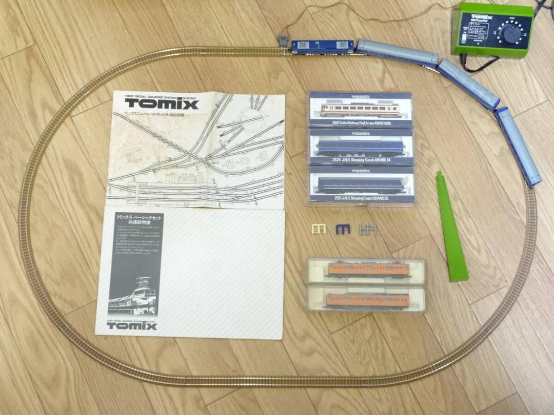 動作品！TOMIX ベーシックセット1 (4両編成)+ レア車両6両追加 セット